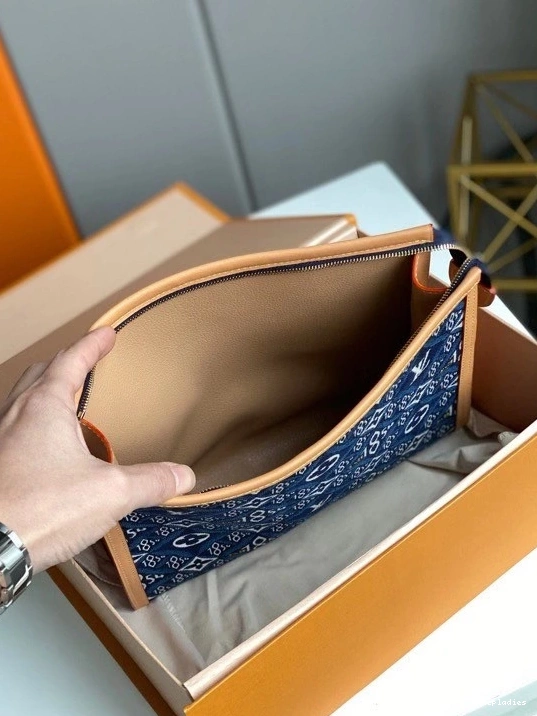 Rep ladies VUITTON POUCH LOUIS TOILETRY 26 1854 SINCE 0805